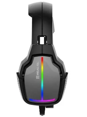 Наушники GDX-7780 Surround 7.1, Black REAL-EL teh0023885 - фото 8