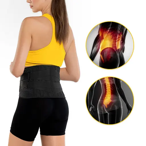 Пояс (бандаж) для поперекового відділу хребта 4FIZJO 4FJ0491 Size S (P-5907739317544) - фото 13