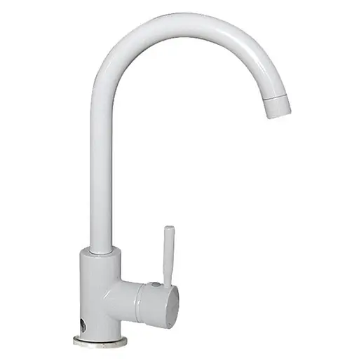 Змішувач для кухні Haiba HANS 011 білий HB0165 - фото 1