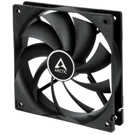 Вентилятор 120 мм Arctic F12 PWM чорний 5 шт. 120х120х25 мм PWM 0-1350 об/хв 4-pin гідравлічний підшипник (ACFAN00145A) - фото 1
