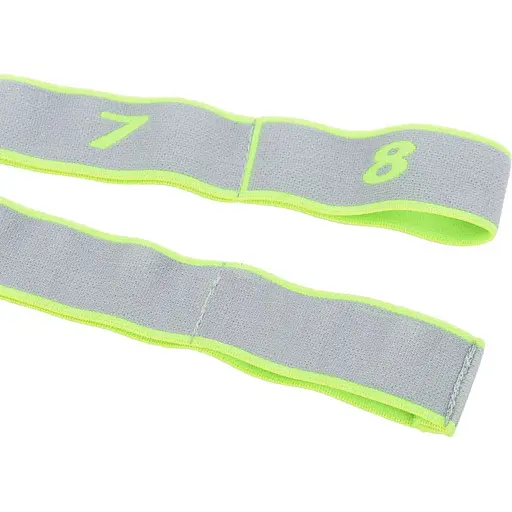 Резинка для фитнеса с петлями Gymtek 86,5х4см зеленая - фото 2