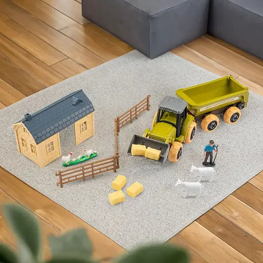 Игровой набор Otamanko Веселый хутор трактор и ферма с овцами и курами - фото 8