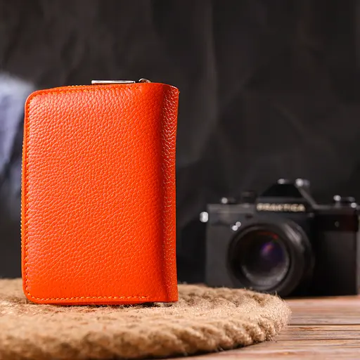 Кожаный женский кошелек Canpellini 9.5х13.2х3 см acs0025111 - фото 9