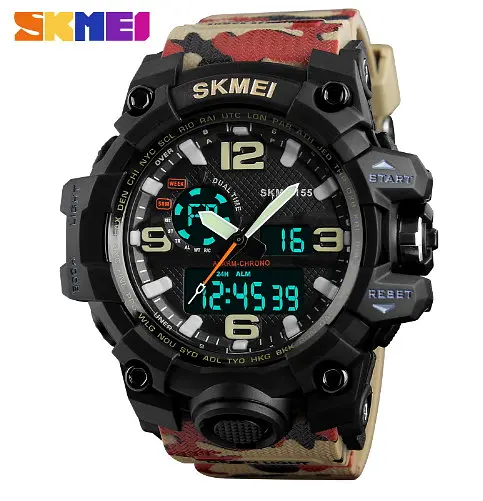 Спортивний годинник Skmei 1155 камуфляж - фото 2