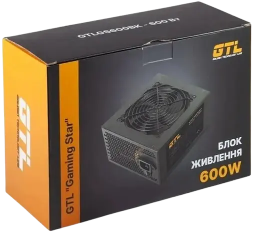 Блок питания GTL Gaming Star 600W (GTLGS600BK) - фото 5
