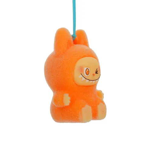 Іграшка мініатюрна Labubu Лабубу The Monsters помаранчева - фото 3