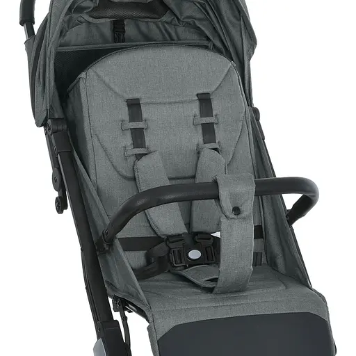 Детская прогулочная коляска-книга Bambi M 5727-1 Flash Stone Gray - фото 8