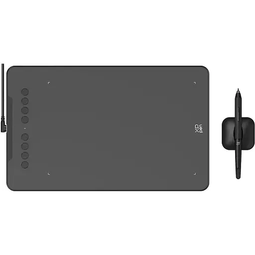 Планшет XP-Pen Deco 01 V3, черный, 10X6.25", 5080 LPI, 16384 levels - фото 1