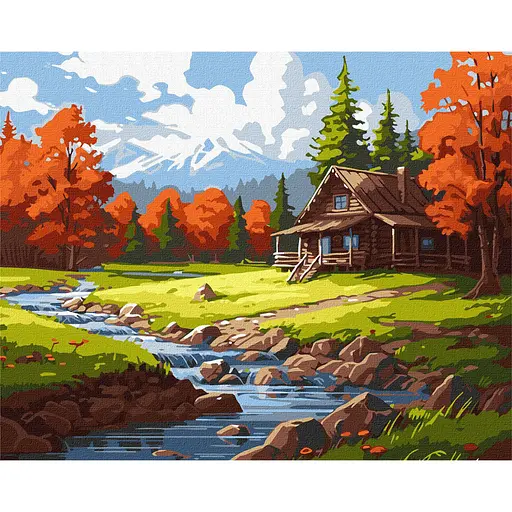 Картина по номерам "Місце натхнення" KHO6337 40х50 см