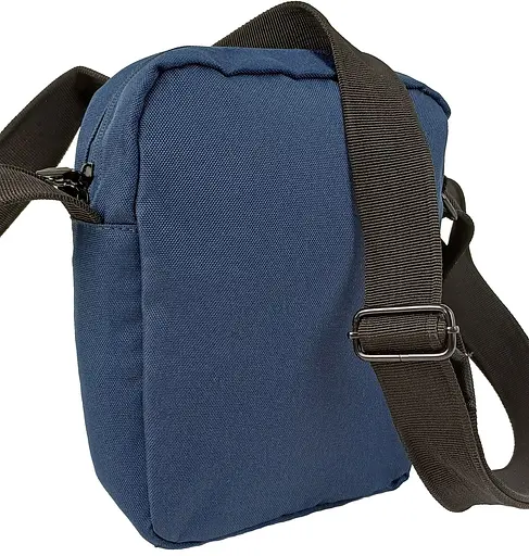 Чоловіча сумка через плече Антизлодій з Rfid захистом синя LS sum0028742 - фото 5