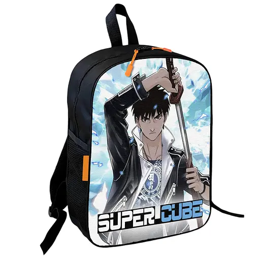 Рюкзак школьный детский Аниме Super Cube 36х27 см для мальчика (02864)