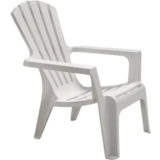 Стілець садовий пластиковий Bica Maryland білий - фото 1