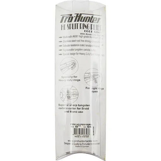 Інструмент Prohunter Split Ring Openner 8" Violet - фото 4