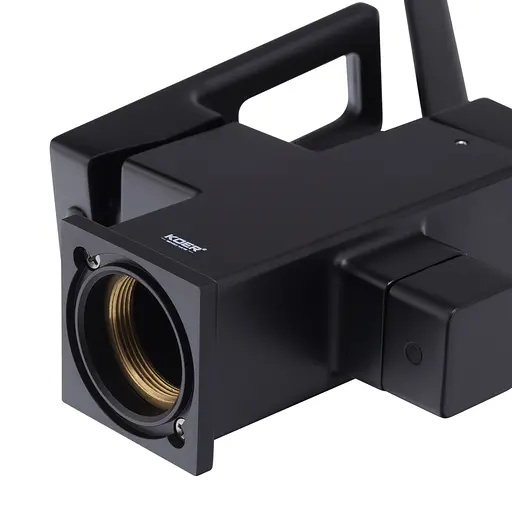 Смеситель для кухни на две воды Koer KB-72009-05 KR5007 Черный матовый - фото 8