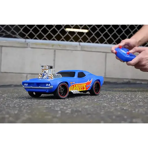 Машинка на радіокеруванні Hot Wheels Rodger Dodger 1:16 збільшена (HTP54) - фото 5