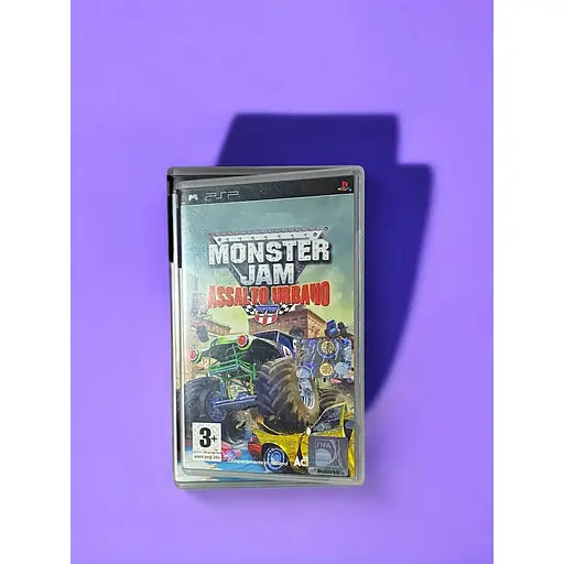 Ліцензійний диск на PSP ліцензія Monster Jam: Urban Assault