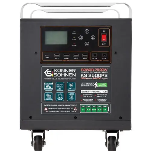Зарядная станция Konner&Sohnen KS 2500PS - фото 5