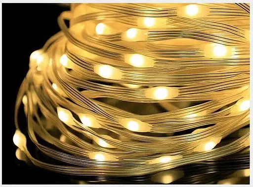 Світлодіодні вуличні садові гірлянди 50 м 500 Led ліхтарі нового покоління водонепроникні pовнішні - фото 2