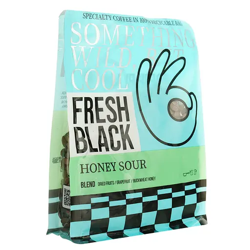 Кофе в зернах Fresh Black Honey Sour 200 г  - фото 3