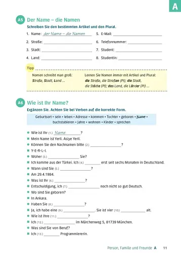 Deutsch uben. Wortschatz & Grammatik A1 Buch - фото 5