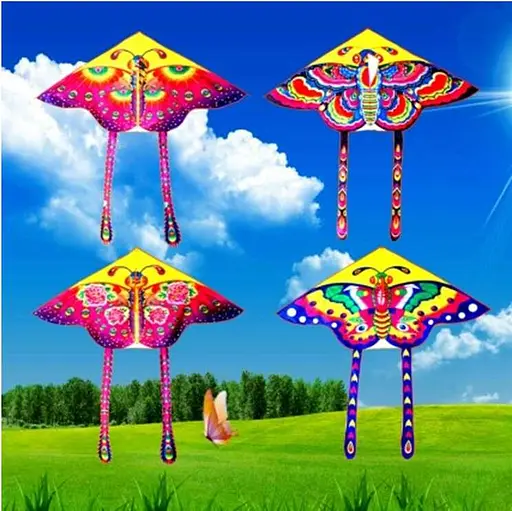 Повітряний змій C 52196 Метелик, 133х130 см (6900067521965) - фото 1