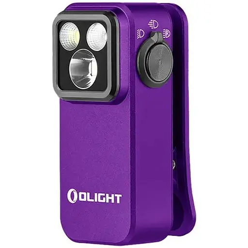 Фонарь Olight Oclip Pro Purple