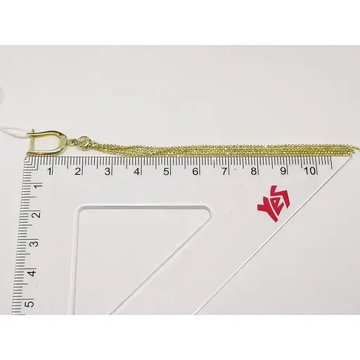 Золотые серьги Столичная Ювелирная Фабрика. 105951Ж - фото 4