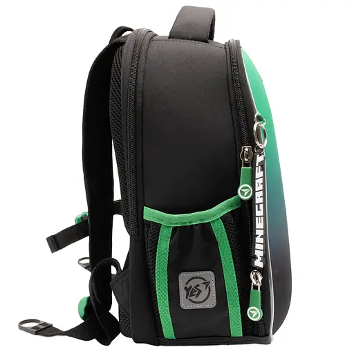 Рюкзак школьный каркасный YES H-100 "Minecraft Special", 559117 - фото 6