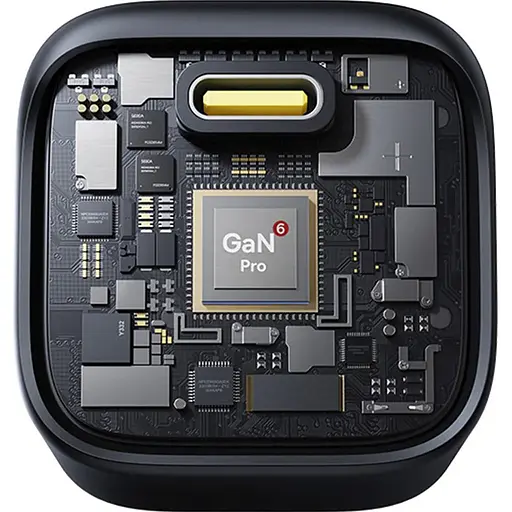 Мережевий зарядний пристрій Baseus PicoGo GaN 1-USB-C 45W Cosmic Black (P10176800123-00) [127626] - фото 5