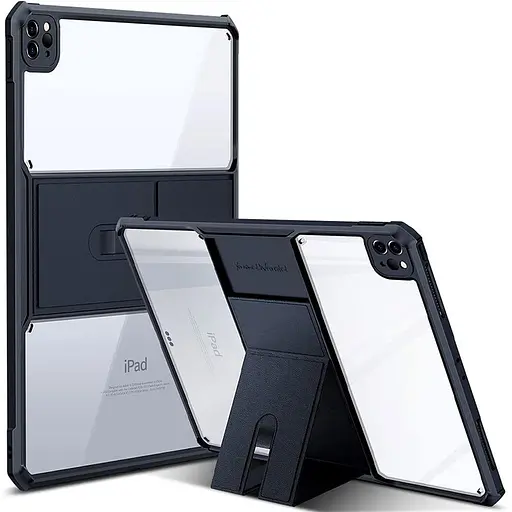 TPU+PC чохол Xundd Stand c посиленими кутами для Apple iPad Pro 11 (2024-25) Чорний - фото 2
