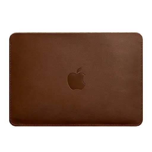 Чохол із натуральної шкіри BlankNote для MacBook 13 дюйм Світло-коричневий - фото 4