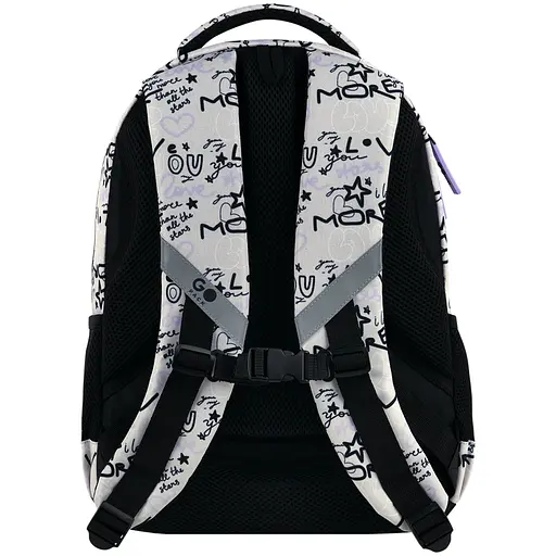 Рюкзак GoPack Teens 162M-1 Черно-молочный (GO26-162M-1) - фото 6