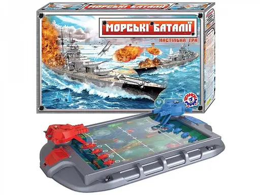 Настольная игра "Морские баталии" 1110 ТехноК, в коробке (4823037601110) - фото 2