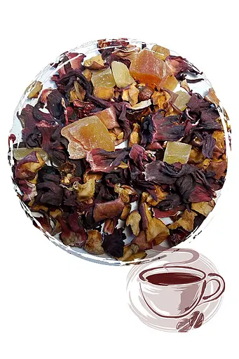 Фруктовый чай Brayval микс 500 г - фото 1