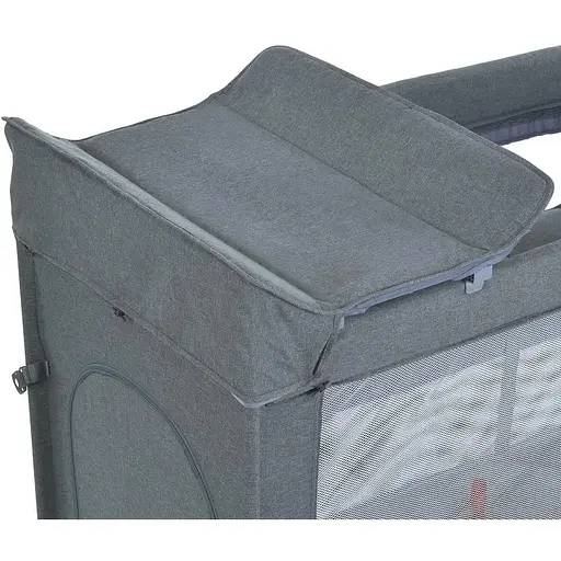 Манеж-кровать El Camino ME 1098 UNITY+ Gray 2 в 1 с пеленатором, колесами и аксессуарами - фото 6