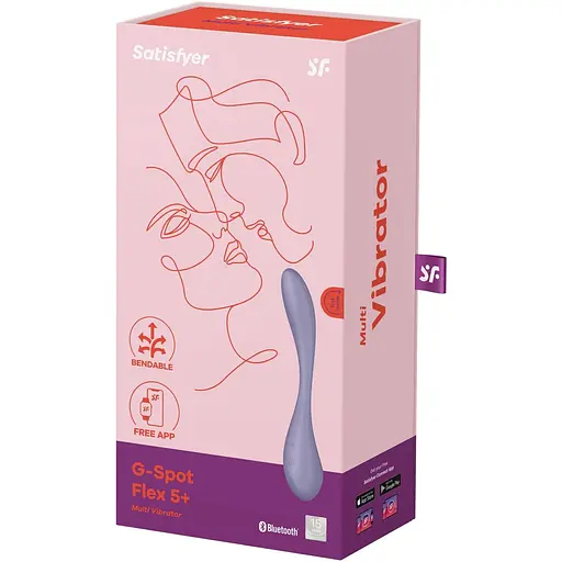 Универсальный вибратор Satisfyer G-Spot Flex 5+ Lilac - фото 7