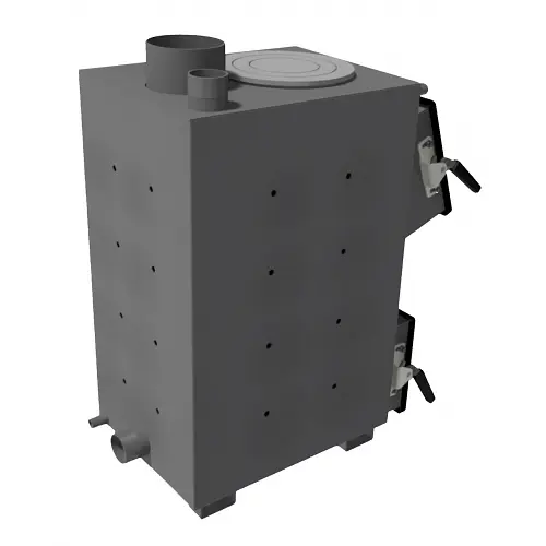 Твердопаливний котел Zubr Classic плита 15 кВт - фото 6