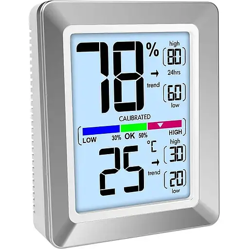 Термогигрометр Technoline WS9460 Silver/White (WS9460) - фото 1