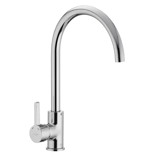 Змішувач для кухні Ibergrif M22118 IB0077, Хром - фото 1