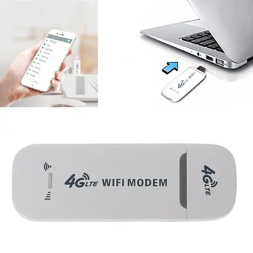 Мережевий адаптер з WiFi маршрутизатор 4G LTE USB модем - фото 7