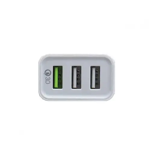 Сетевая зарядка Borofone BA40A QC3.0 3 x USB на 18W - фото 5