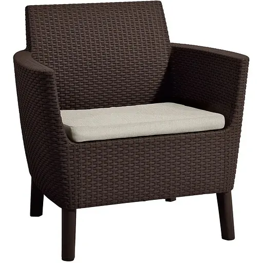 Комплект садовой мебели Keter Salemo 3 seater set коричневый - фото 2