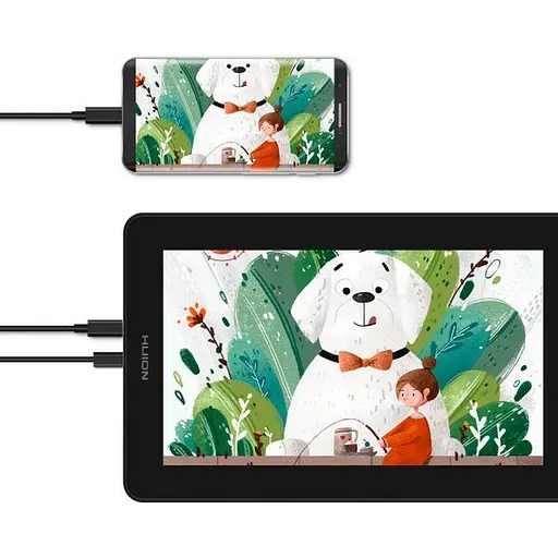 Графічний монітор Huion Kamvas 12 (GS1161) Black [78927] - фото 6