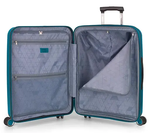 Валіза Gabol Brooklyn (M) Turquoise (123946-018) - фото 4