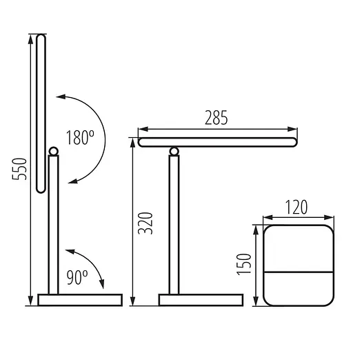 Настільна лампа LED EMIRES LED W-Kanlux - фото 14