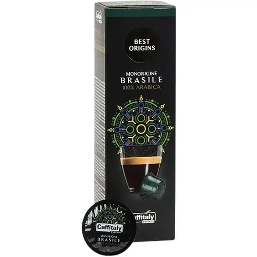 Кофе в капсулах Caffitaly Ecaffe Brasile 10 шт - фото 1