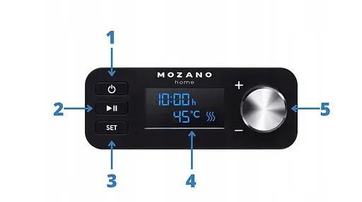 Сушилка Mozano PRO Dehydrator 450 Вт AGD/SUS/02 - фото 4