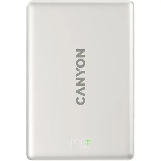 Павербанк Canyon Magnetic Gray 10 000 mAh / 20 Вт (CNS-CPB511G) - фото 2