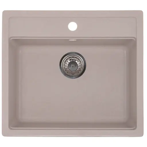 Кухонная мойка Zerix ZS-5751S-06 beige ZX4597, Бежевый - фото 1