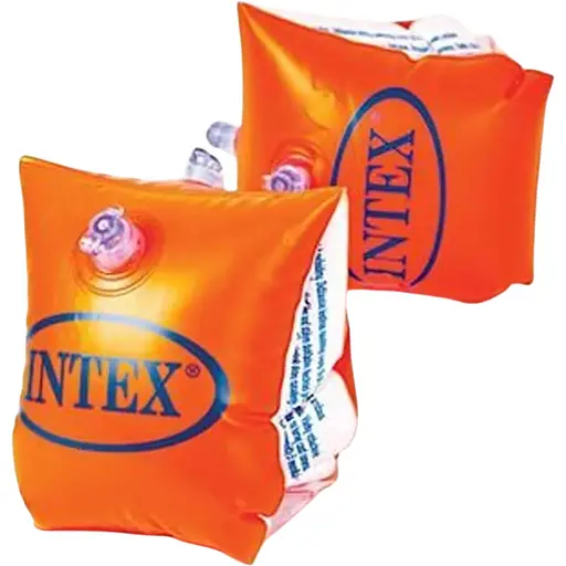 Надувні нарукавники Intex 58642 Помаранчеві для дітей від 3 років. Розміром 23х15см.